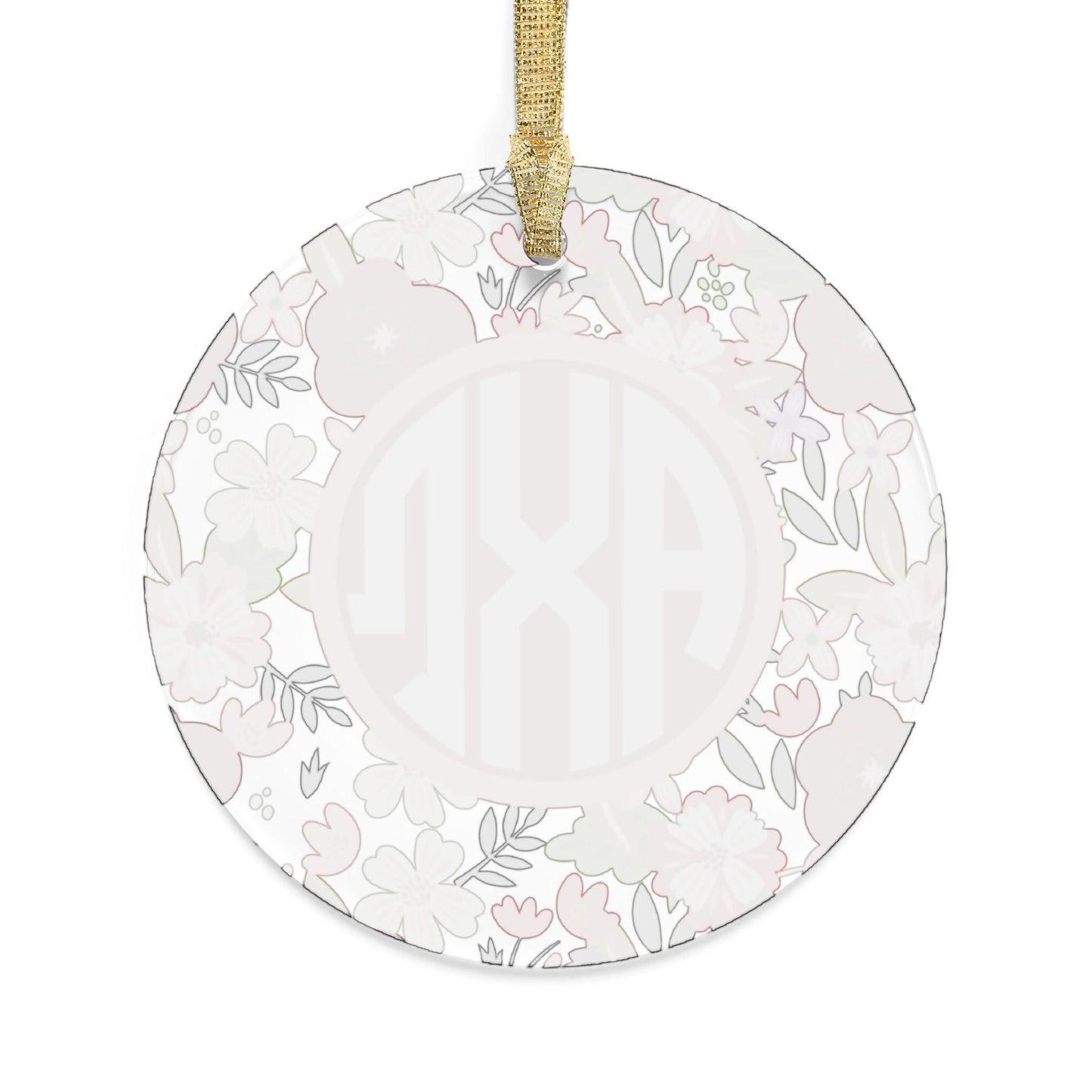Alpha Chi Omega Floral Ornament - Ivy Society