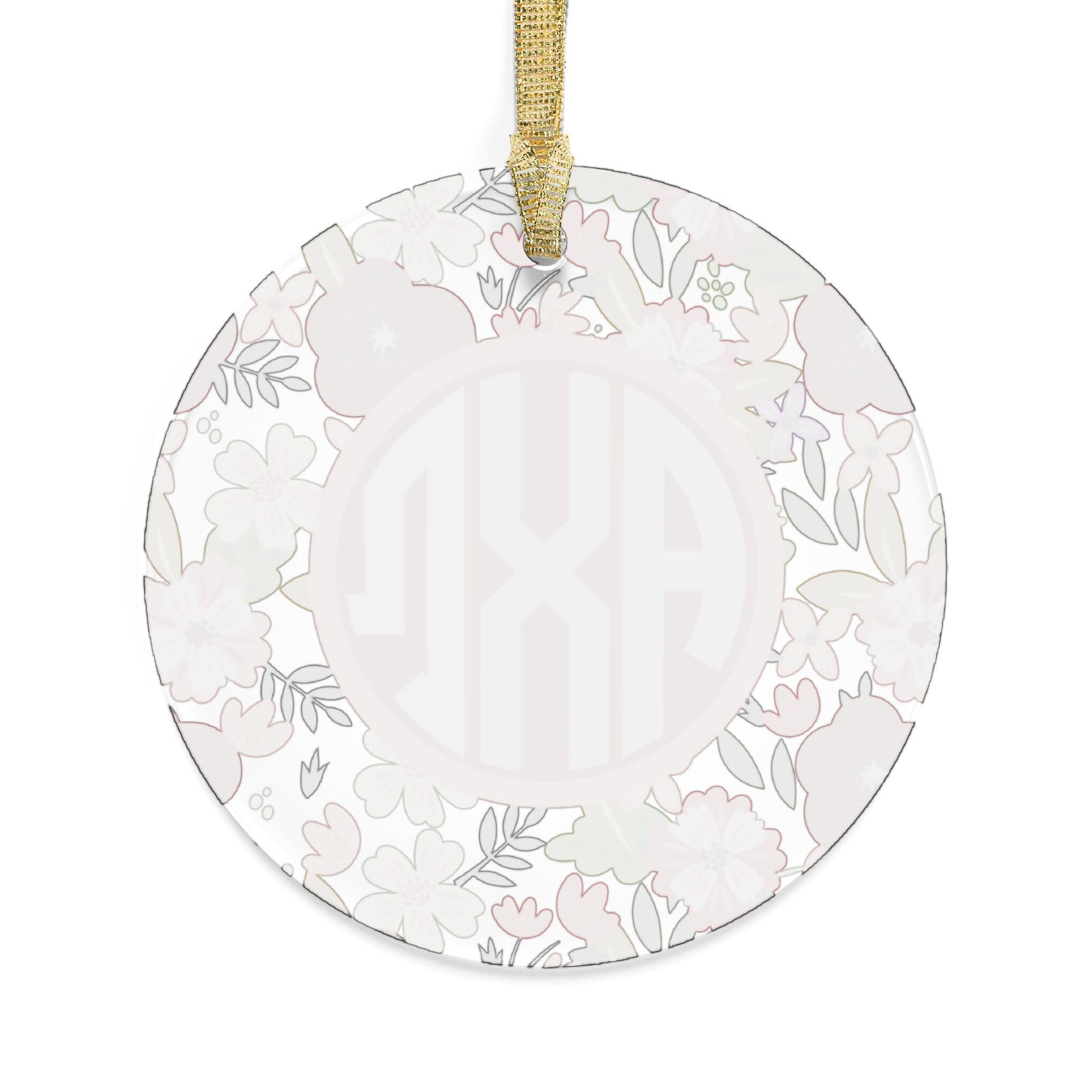 Alpha Chi Omega Floral Ornament - Ivy Society