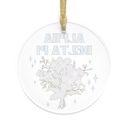 Alpha Delta Pi Bouquet Ornament - Ivy Society