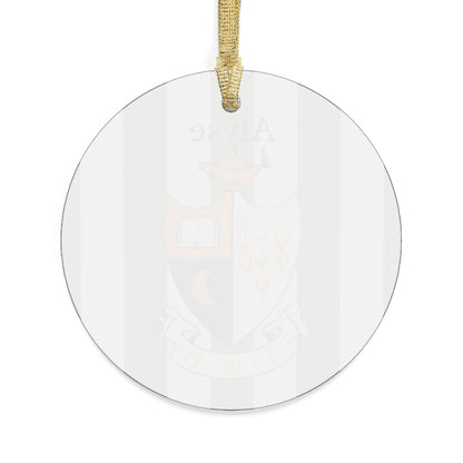 Gamma Phi Beta Personalized Crest Ornament - Ivy Society