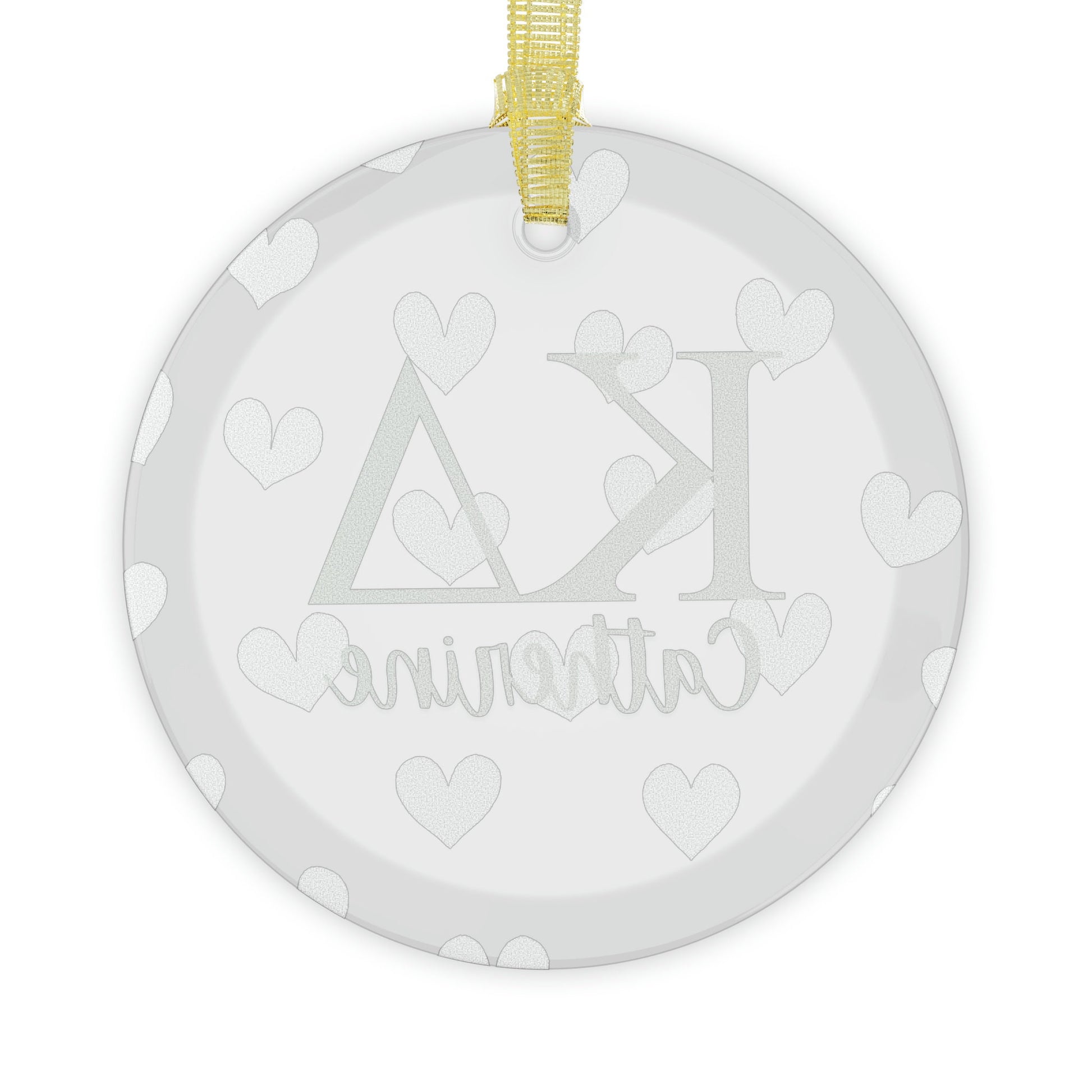 Kappa Delta Personalized Heart Ornament - Ivy Society