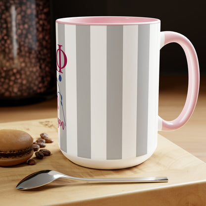 Personalized Alpha Phi Coffee Mug - Ivy Society