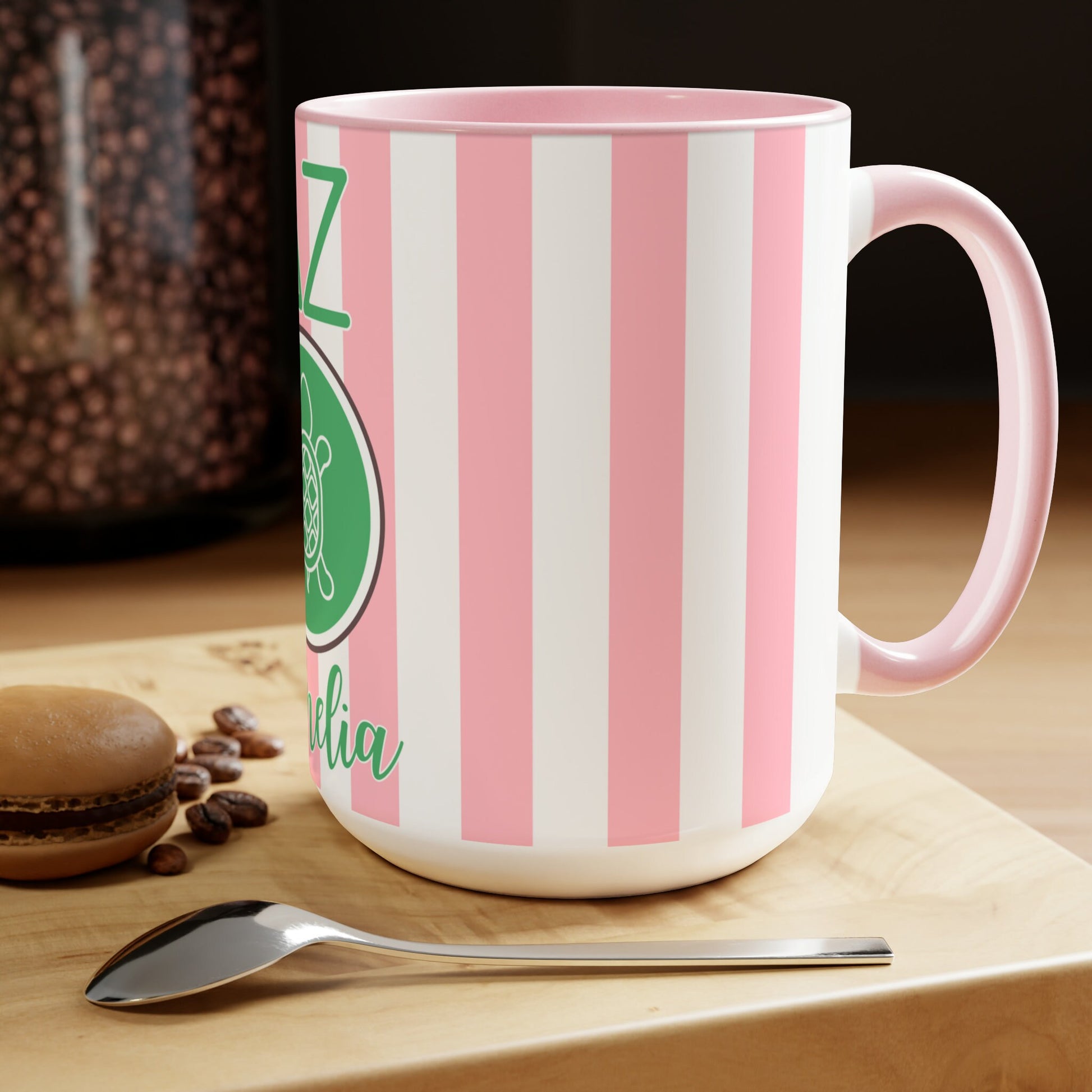 Personalized Delta Zeta Coffee Mug - Ivy Society