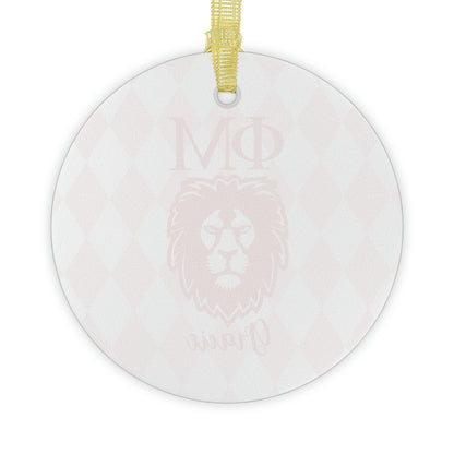 Phi Mu Personalized Lion Ornament - Ivy Society