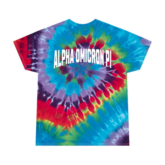 Alpha Omicron Pi Tie Dye T-shirt - Ivy Society