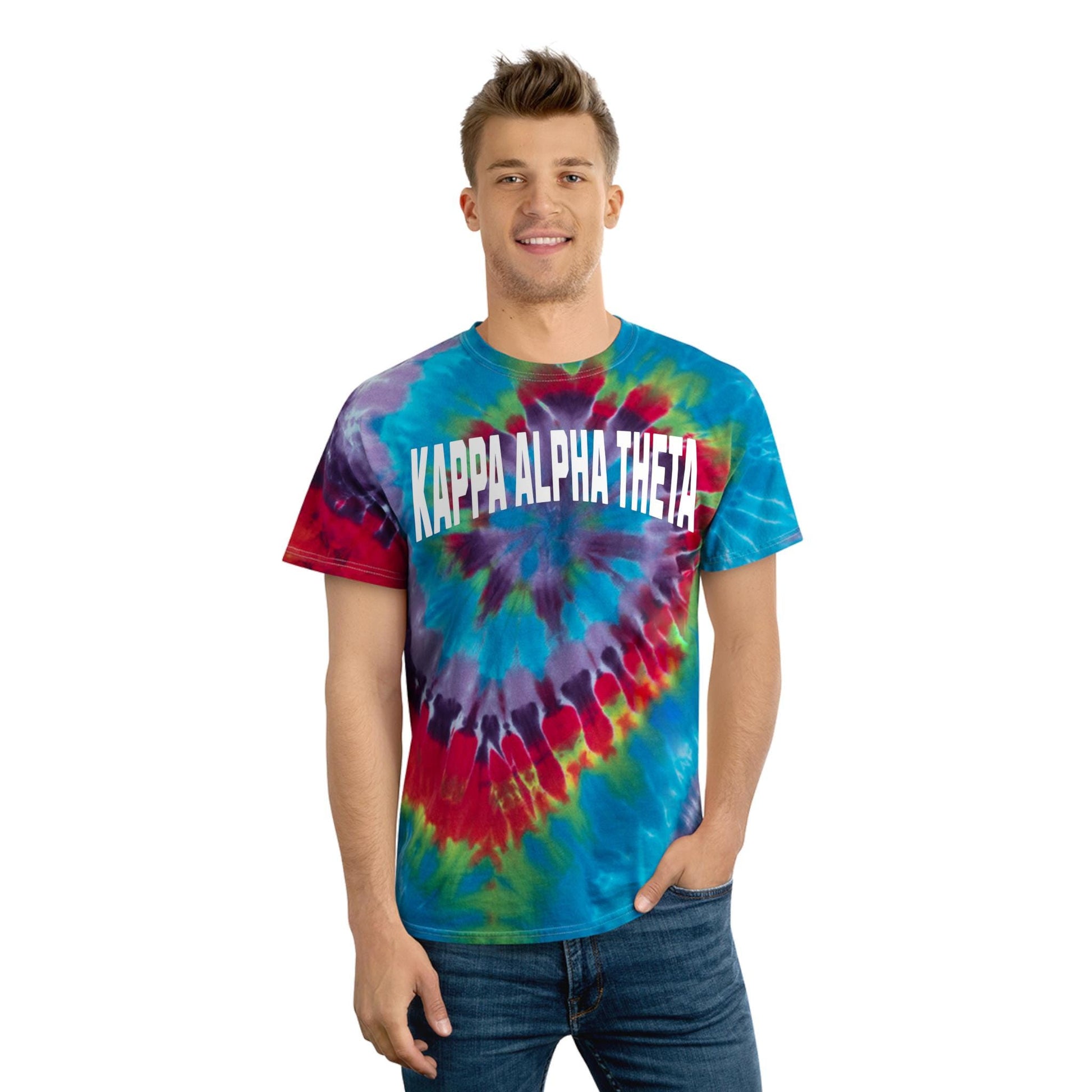 Kappa Alpha Theta Tie-Dye Tshirt - Ivy Society