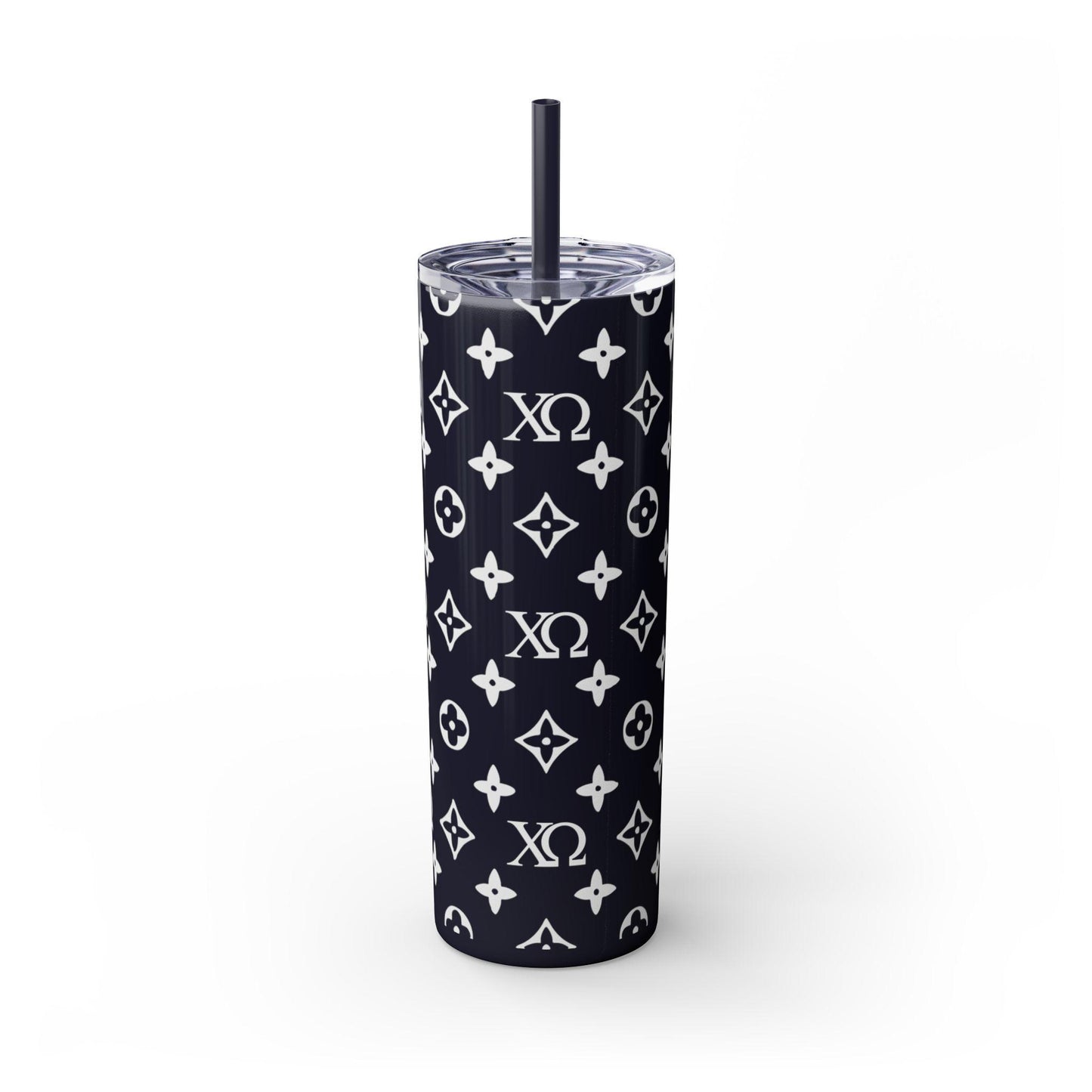 Chi Omega Skinny Tumbler - Ivy Society