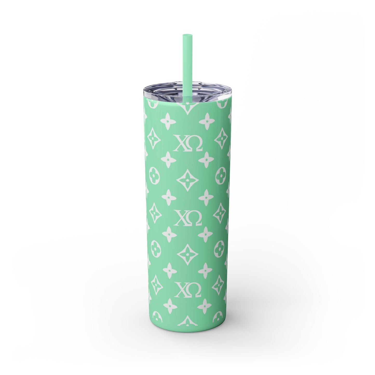 Chi Omega Skinny Tumbler - Ivy Society