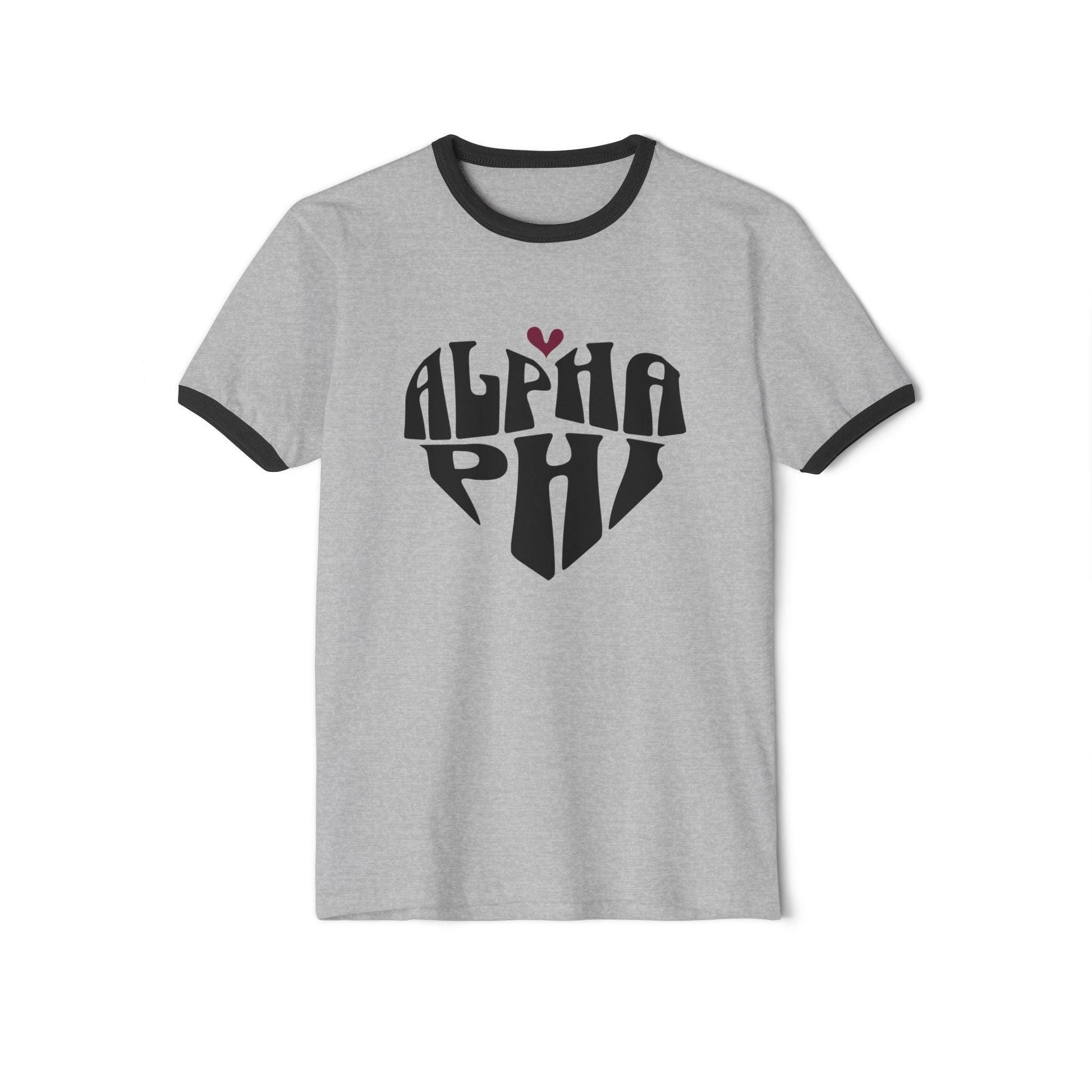 Alpha Phi Heart Ringer Tee - Ivy Society