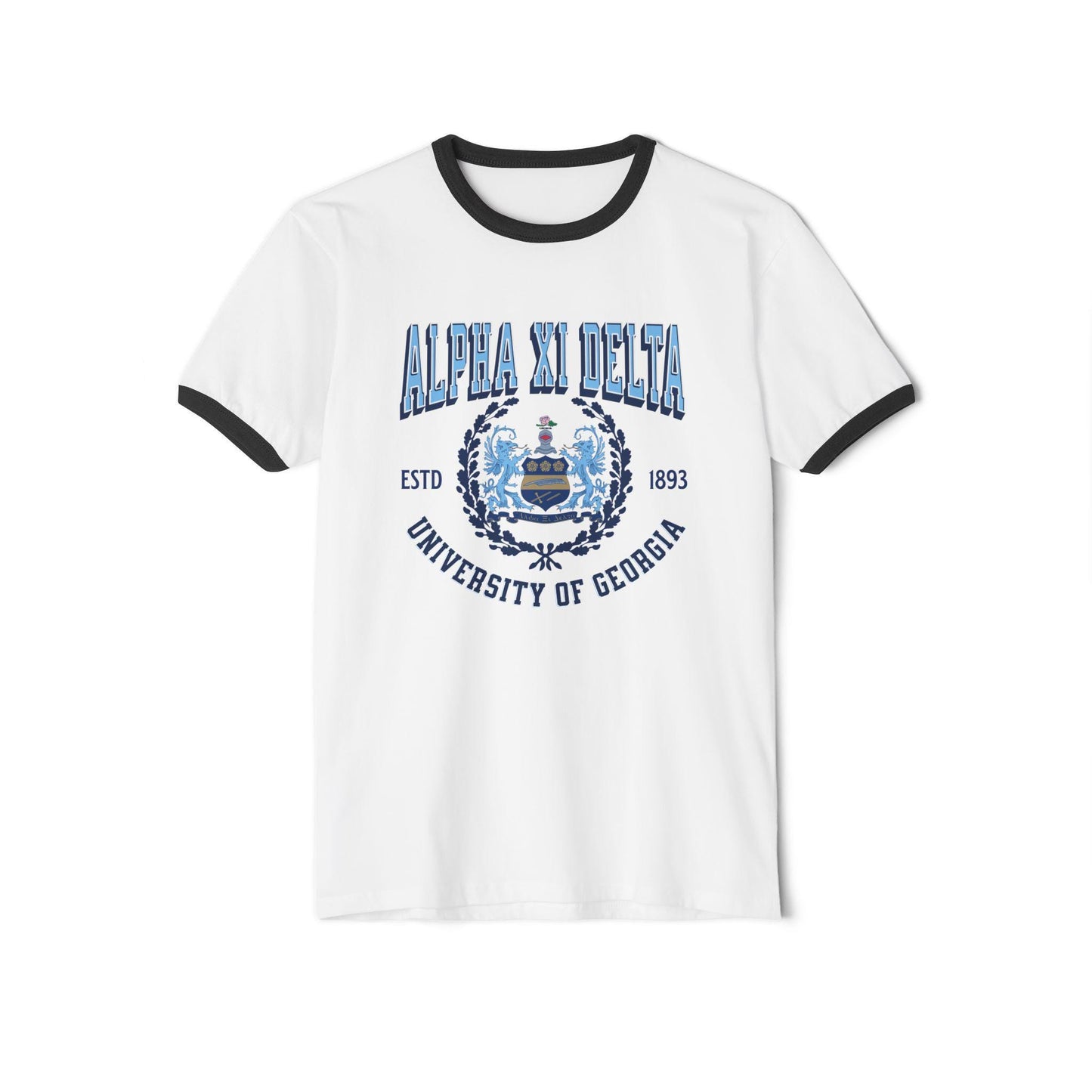 Alpha Xi Delta Collegiate Ringer Tee - Ivy Society