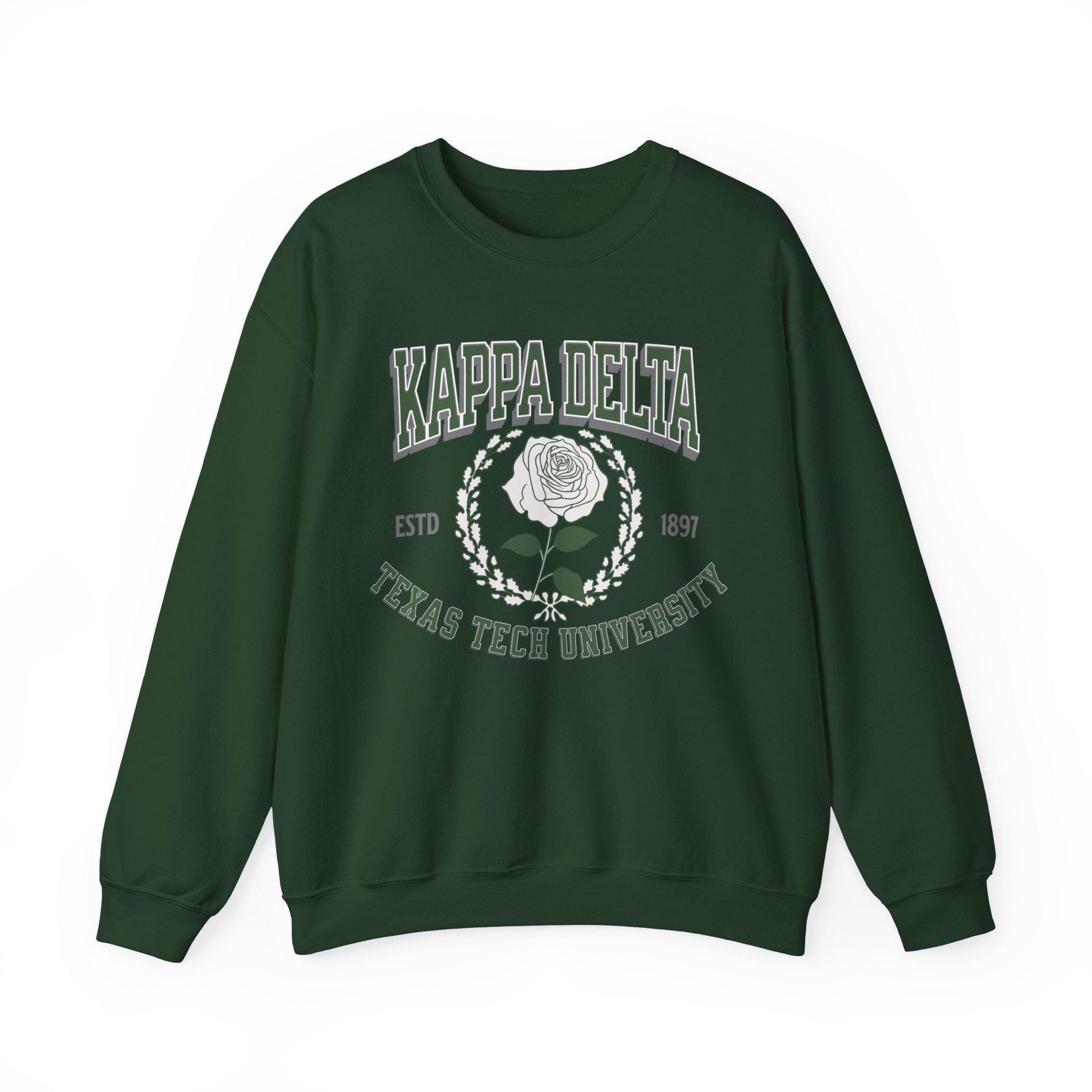 Kappa Delta Collegiate Sweatshirt Personalized School - Ivy Society