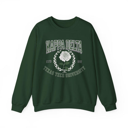 Kappa Delta Collegiate Sweatshirt Personalized School - Ivy Society
