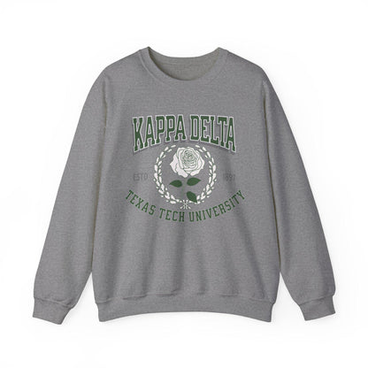 Kappa Delta Collegiate Sweatshirt Personalized School - Ivy Society