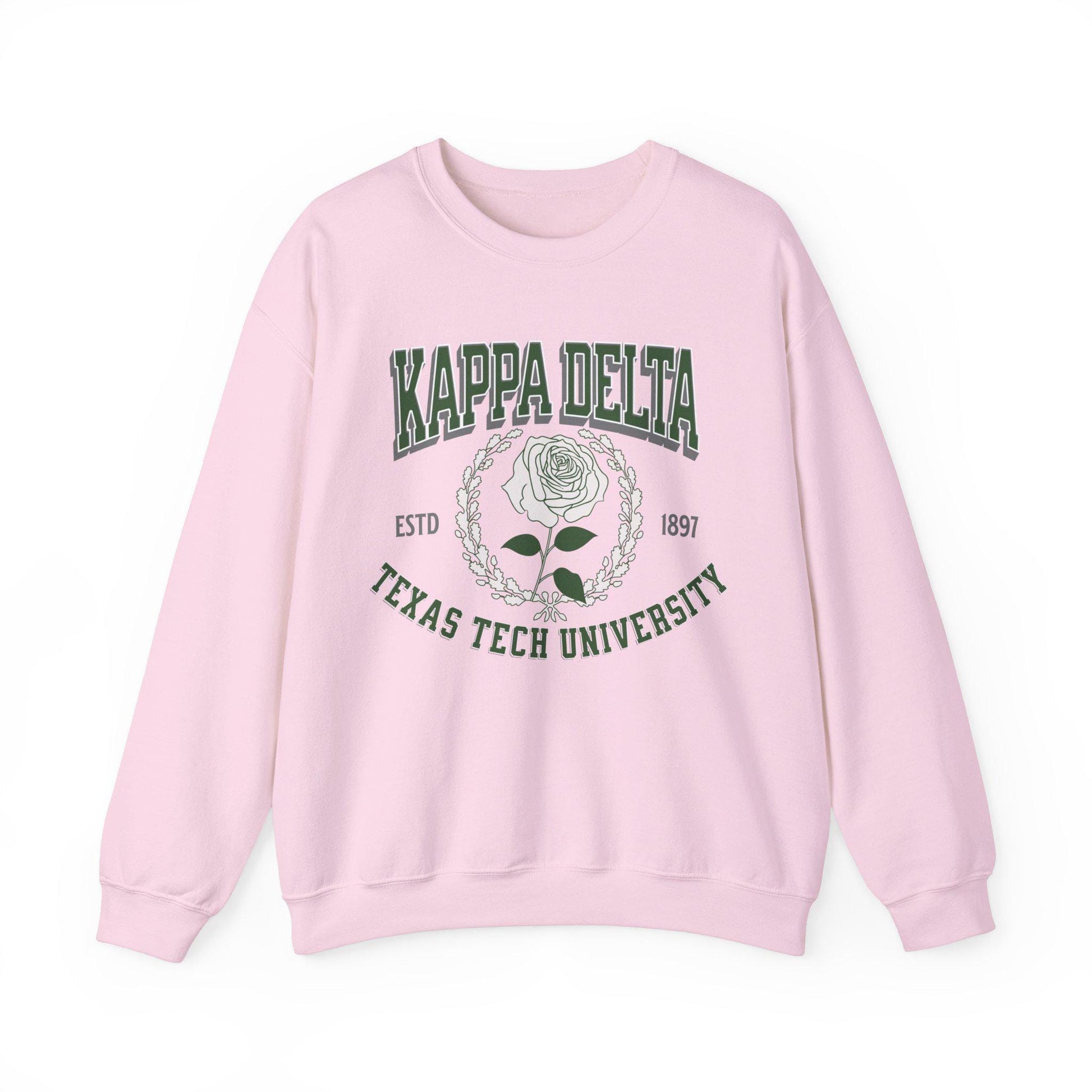 Kappa Delta Collegiate Sweatshirt Personalized School - Ivy Society