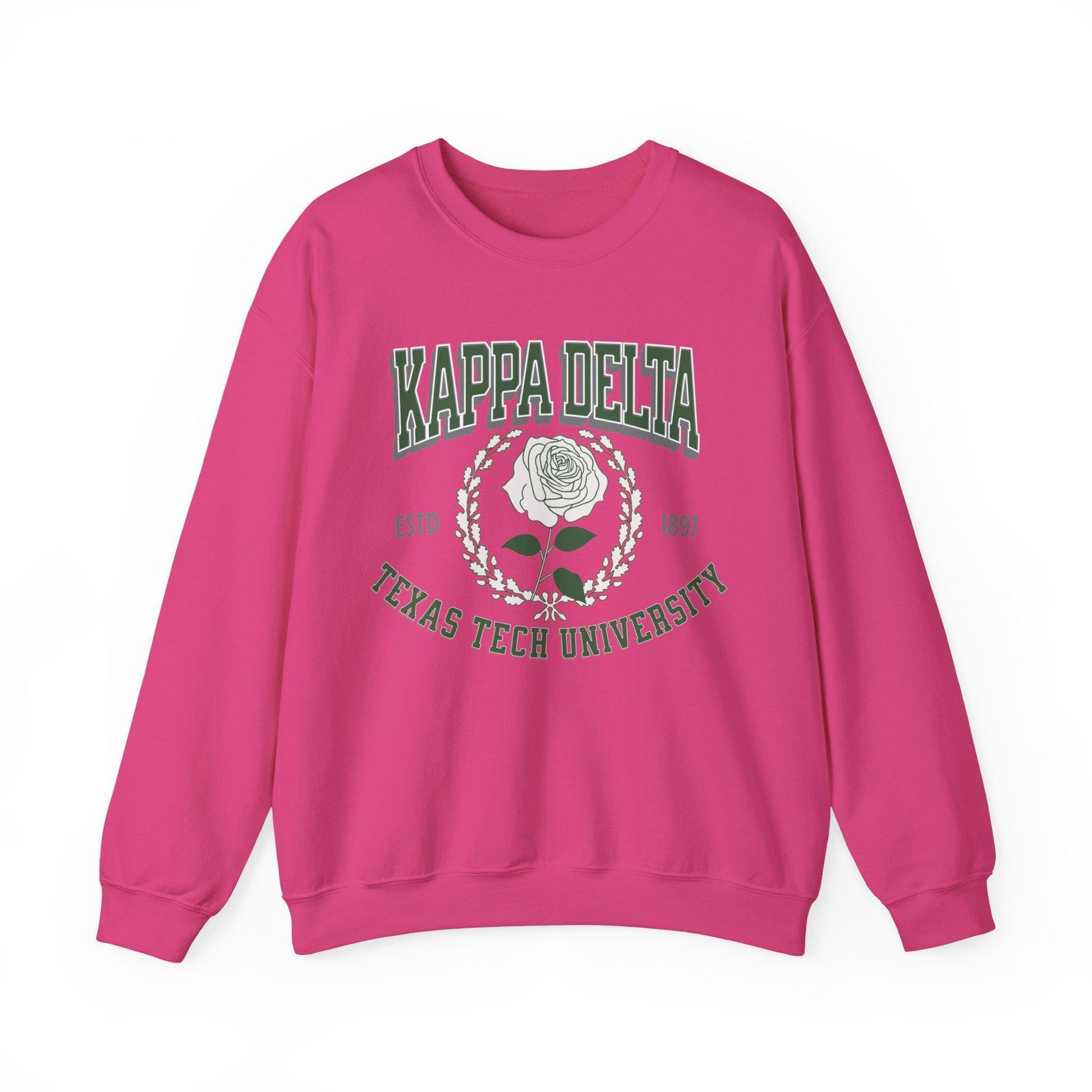 Kappa Delta Collegiate Sweatshirt Personalized School - Ivy Society