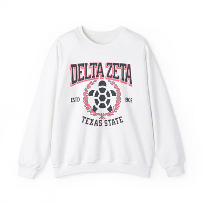 Delta Zeta Personalized School Sweatshirt - Ivy Society