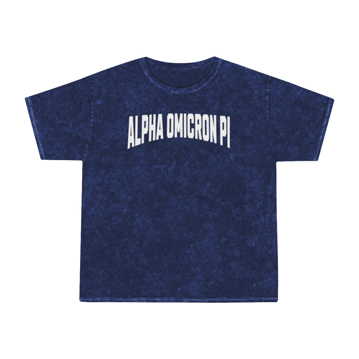 Alpha Omicron Pi Mineral Wash T Shirt - Ivy Society
