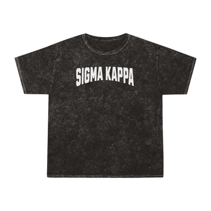 Sigma Kappa Mineral Wash T-shirt - Ivy Society