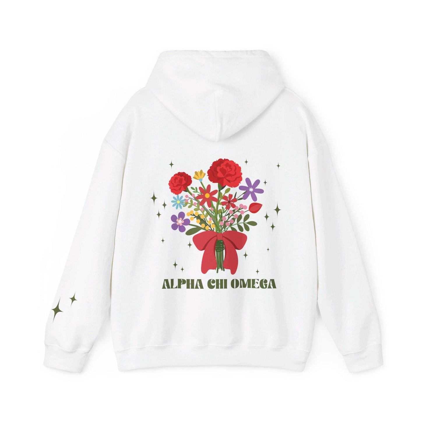 Alpha Chi Omega Sorority Flower Market Hoodie - Ivy Society