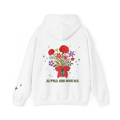 Alpha Chi Omega Sorority Flower Market Hoodie - Ivy Society