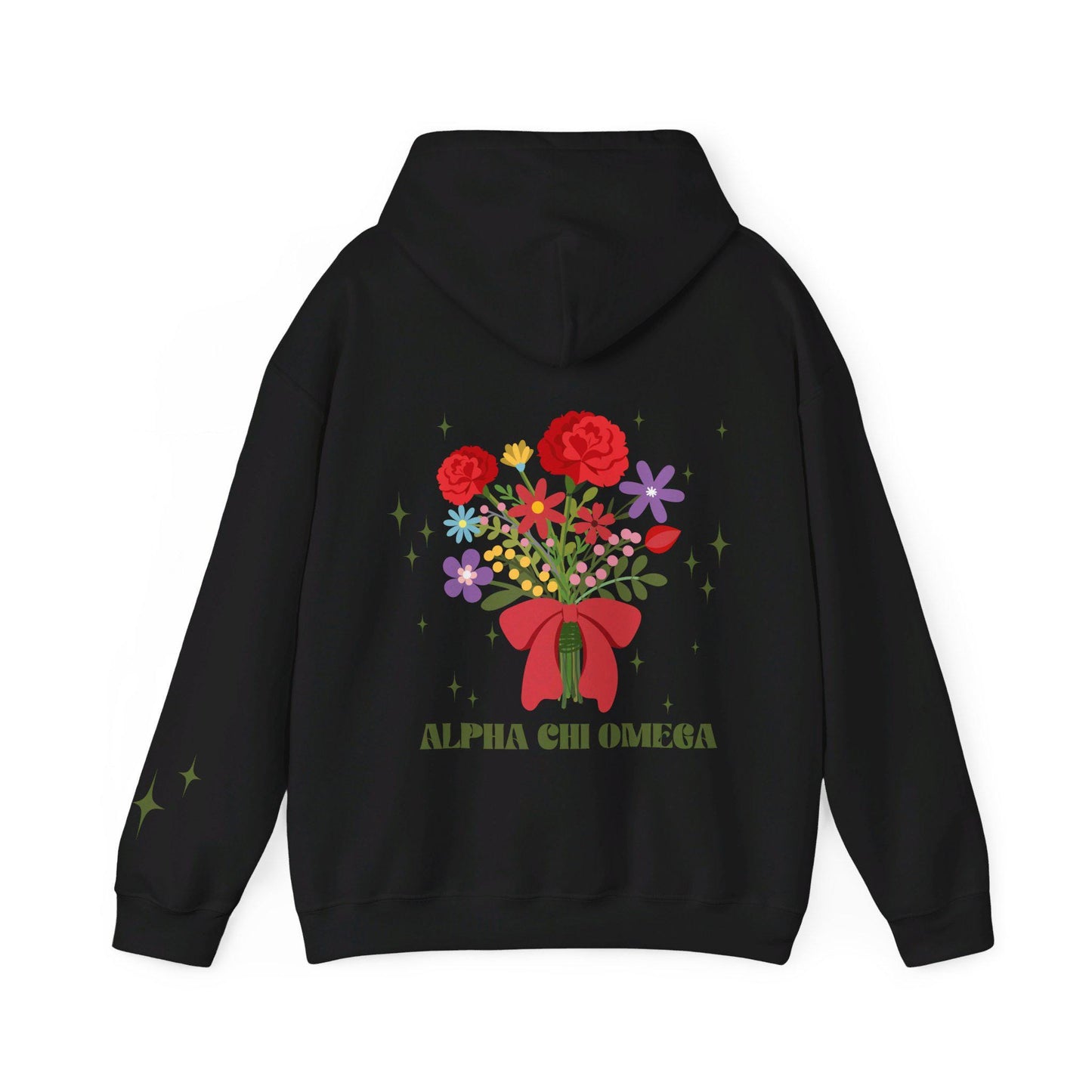 Alpha Chi Omega Sorority Flower Market Hoodie - Ivy Society