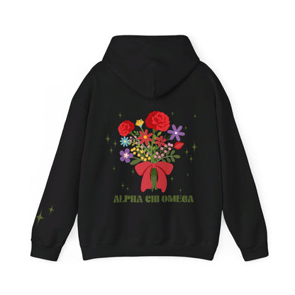 Alpha Chi Omega Sorority Flower Market Hoodie - Ivy Society