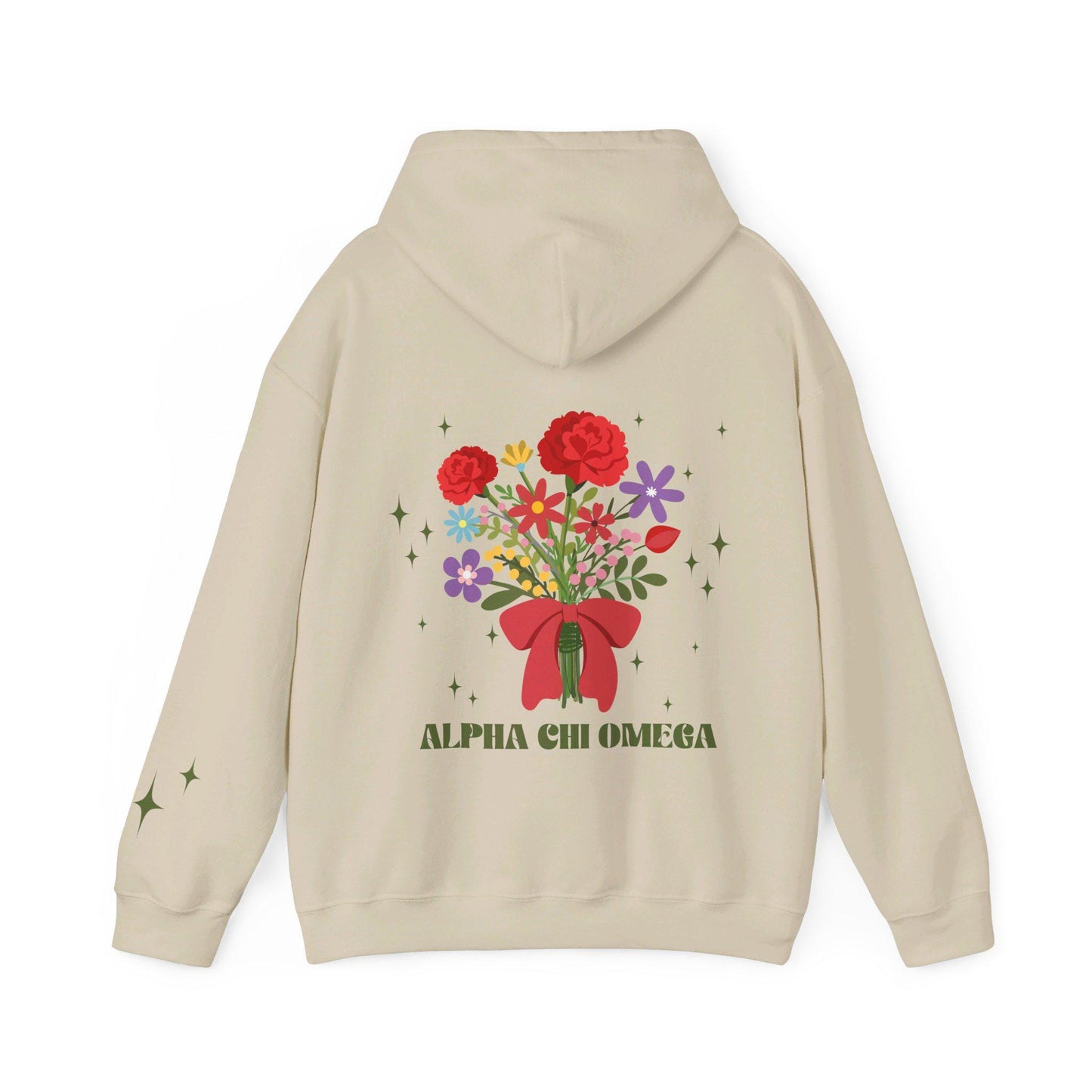 Alpha Chi Omega Sorority Flower Market Hoodie - Ivy Society