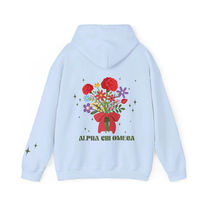 Alpha Chi Omega Sorority Flower Market Hoodie - Ivy Society