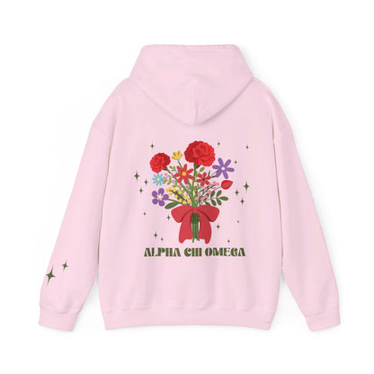 Alpha Chi Omega Sorority Flower Market Hoodie - Ivy Society