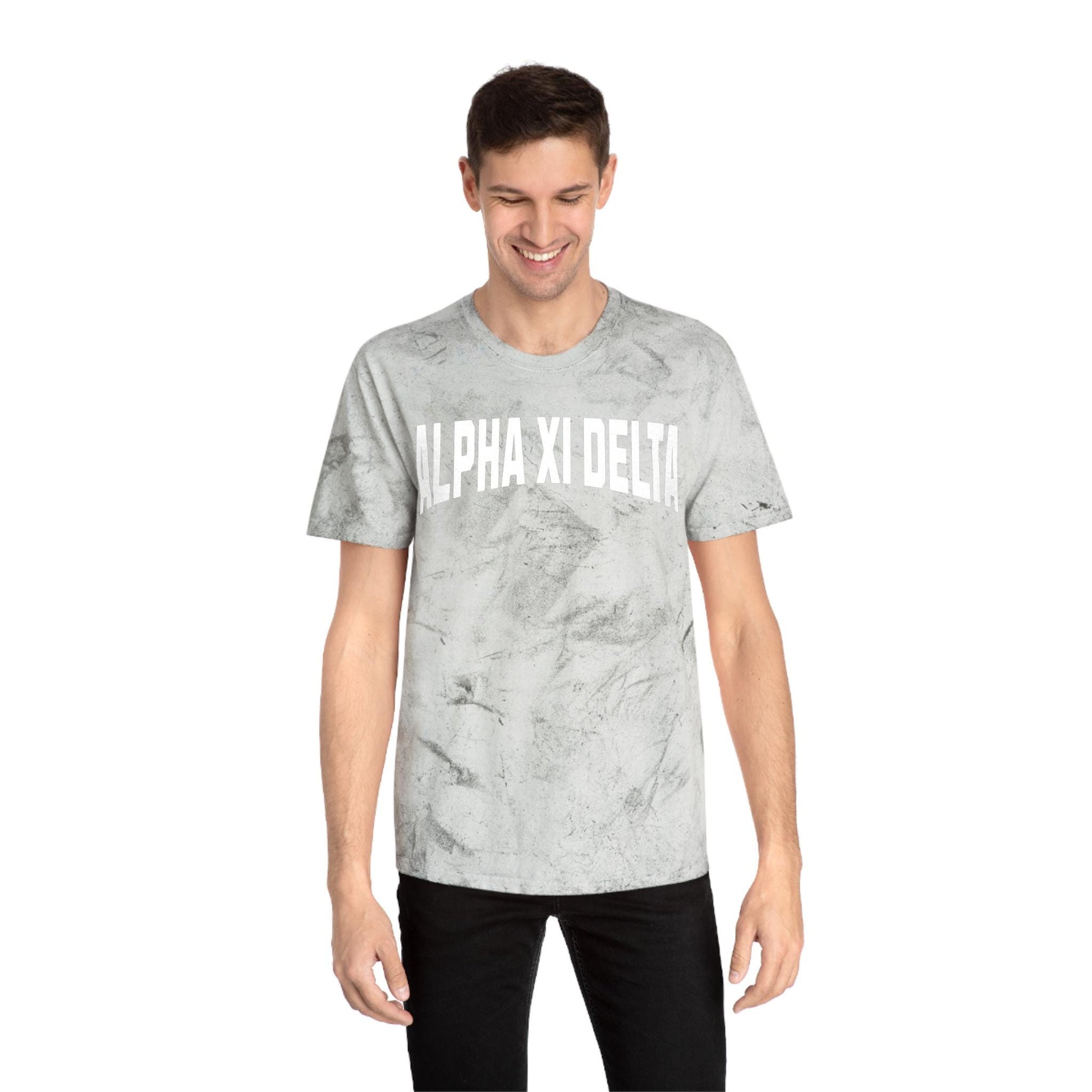 Alpha Xi Delta Color Burst Tie Dye T-Shirt - Ivy Society