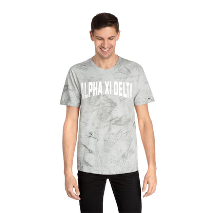 Alpha Xi Delta Color Burst Tie Dye T-Shirt - Ivy Society