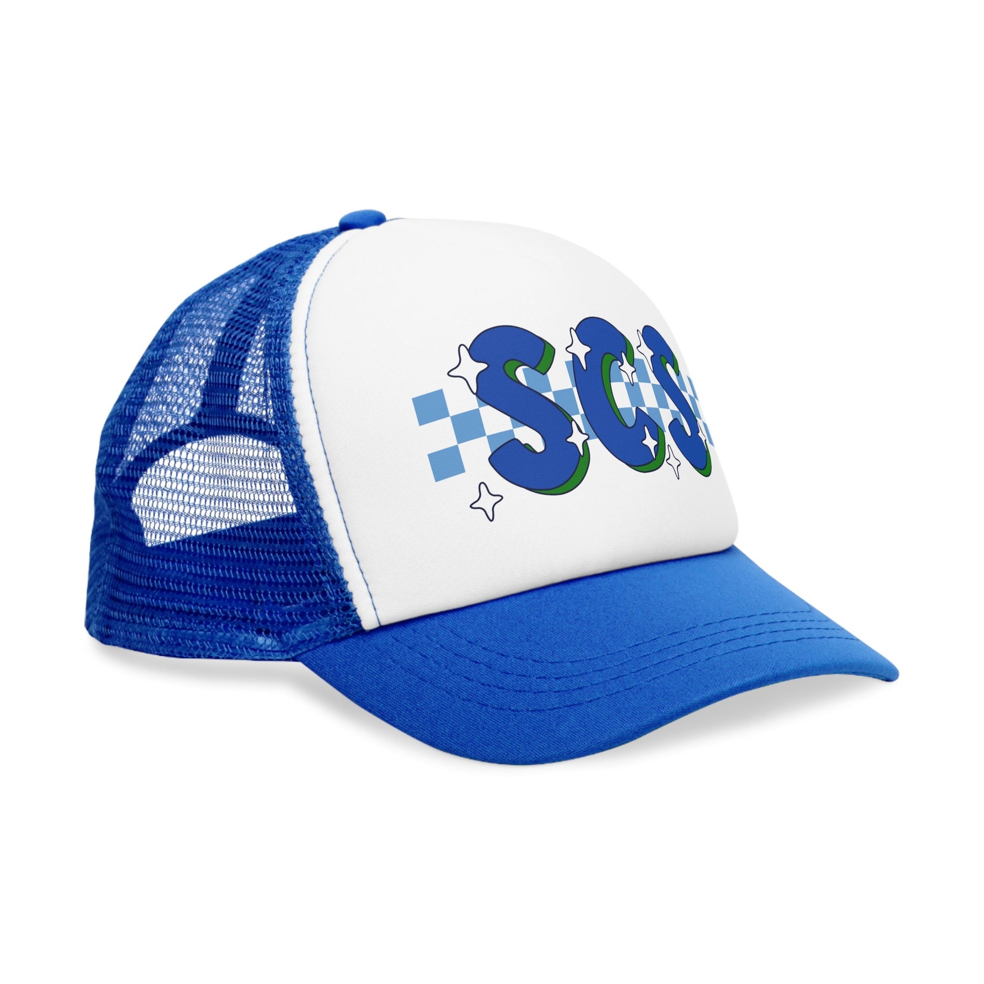 Personalized Retro Team Trucker Hat - Ivy Society