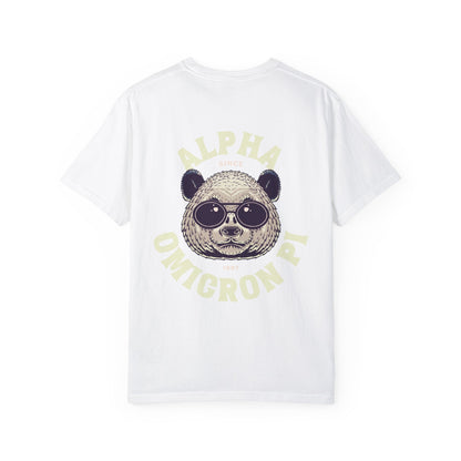 Alpha Omicron Pi Panda T-shirt - Ivy Society
