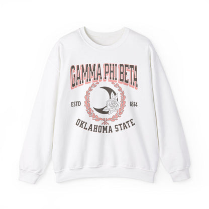 Gamma Phi Beta Collegiate Sweatshirt Personalized School - Ivy Society