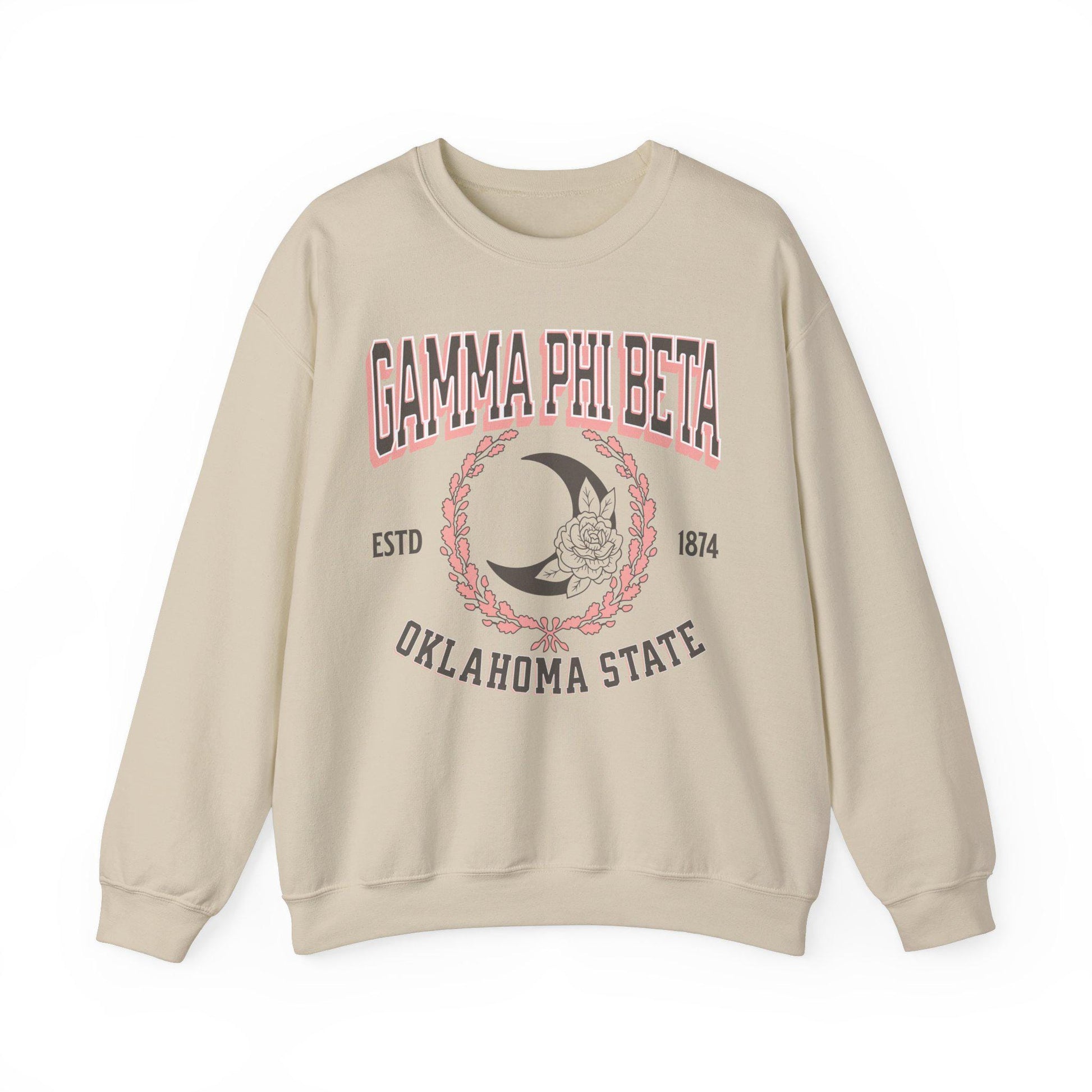 Gamma Phi Beta Collegiate Sweatshirt Personalized School - Ivy Society