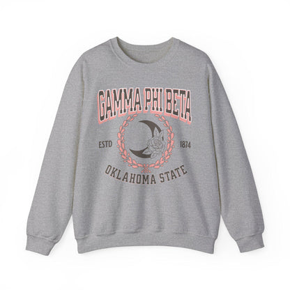 Gamma Phi Beta Collegiate Sweatshirt Personalized School - Ivy Society