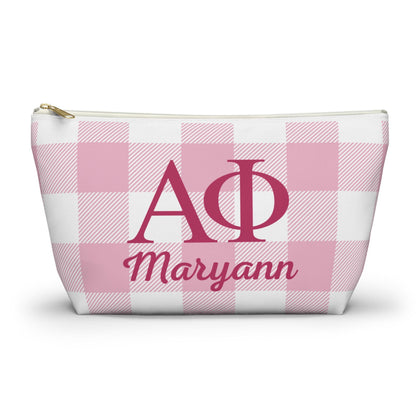Alpha Phi Personalized Makeup Bag - Ivy Society