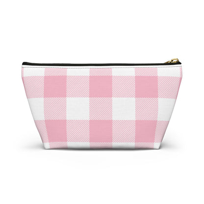 Delta Gamma Personalized Checkered Makeup Bag - Ivy Society