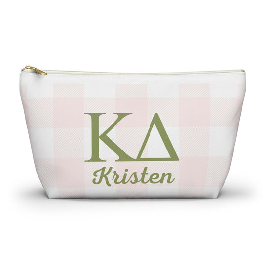 Kappa Delta Personalized Makeup Bag - Ivy Society