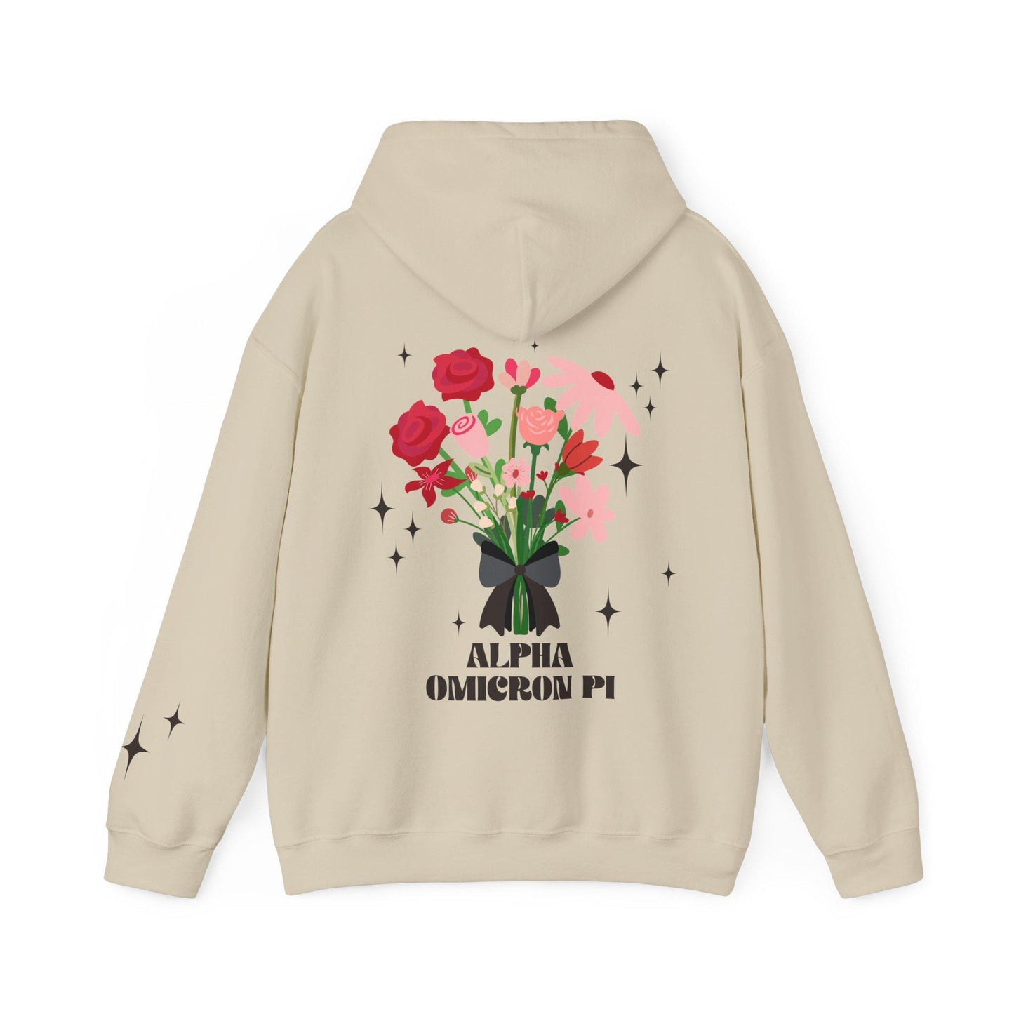 Alpha omicron Pi Bouquet Hoodie - Ivy Society