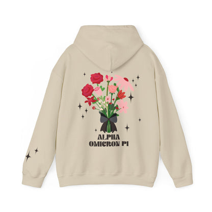 Alpha omicron Pi Bouquet Hoodie - Ivy Society