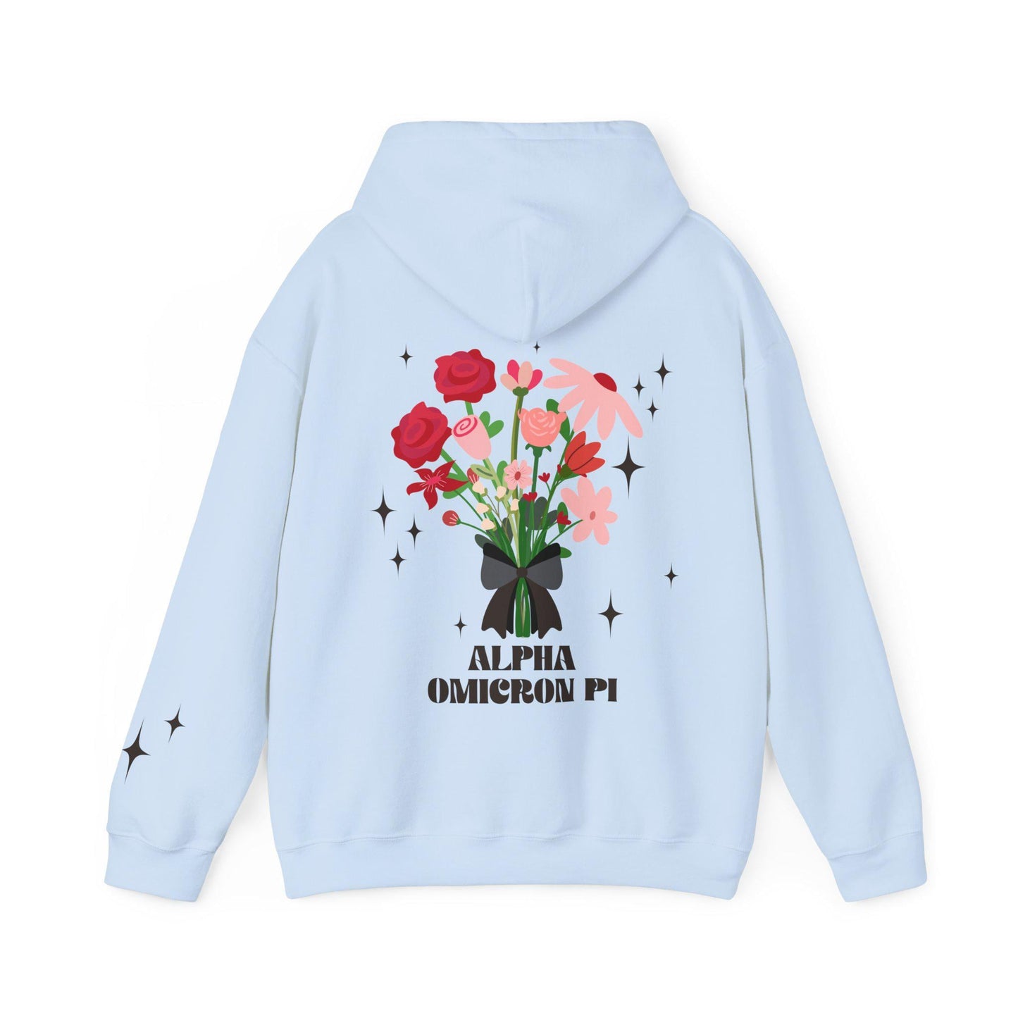 Alpha omicron Pi Bouquet Hoodie - Ivy Society