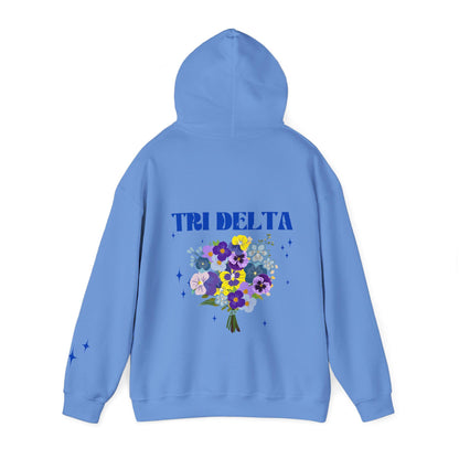 TRI DELTA FLOWER BOUQUET HOODIE - Ivy Society