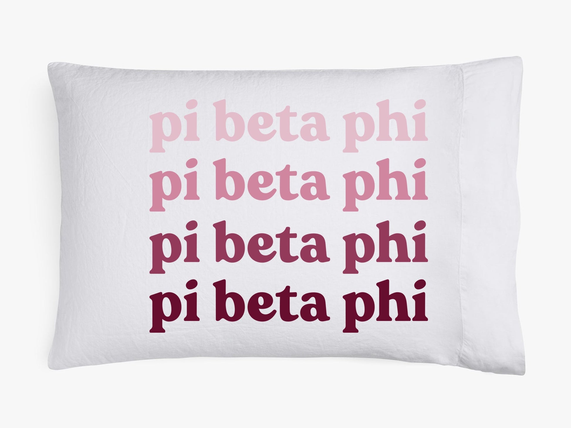 Pi Beta Phi Ombre Pillowcase - Ivy Society