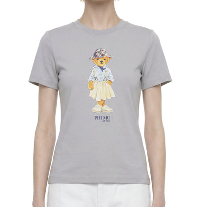Phi Mu Bear T Shirt - Ivy Society