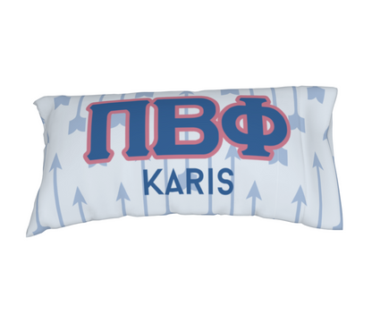 Pi Beta Phi Personalized 100% Silk Pillowcase - Ivy Society