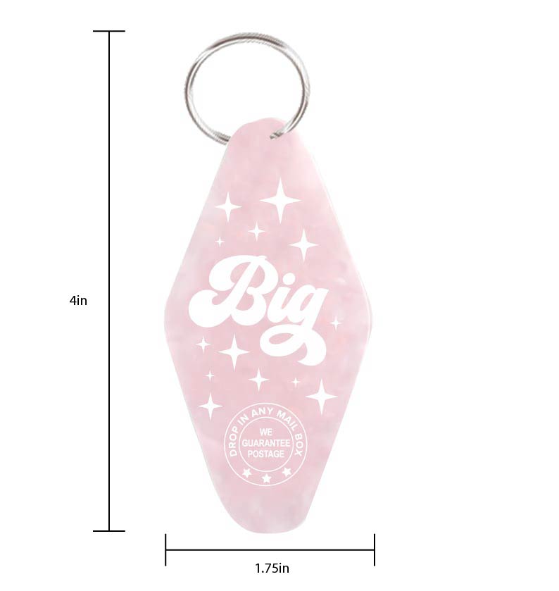 Big Sis Motel Keychain