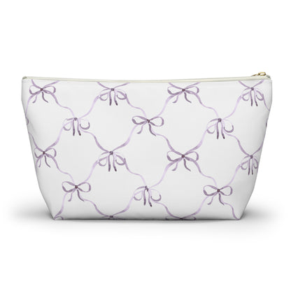 Sigma Kappa Bow Makeup Bag - Ivy Society