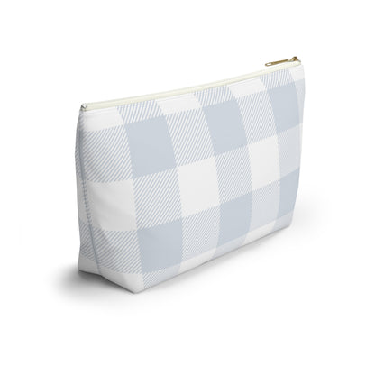Alpha Delta Pi Personalized Checkered Makeup Bag - Ivy Society