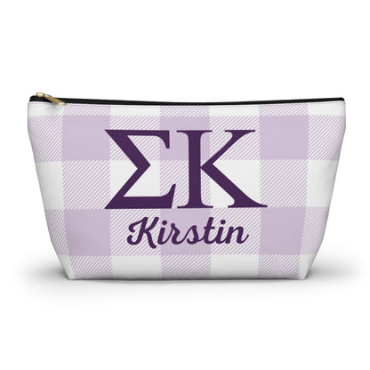 Sigma Kappa Personalized Makeup Bag - Ivy Society